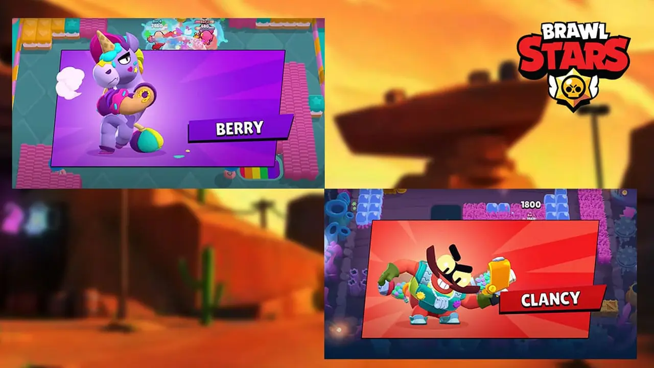 Brawl Stars (с Берри и Клэнси)