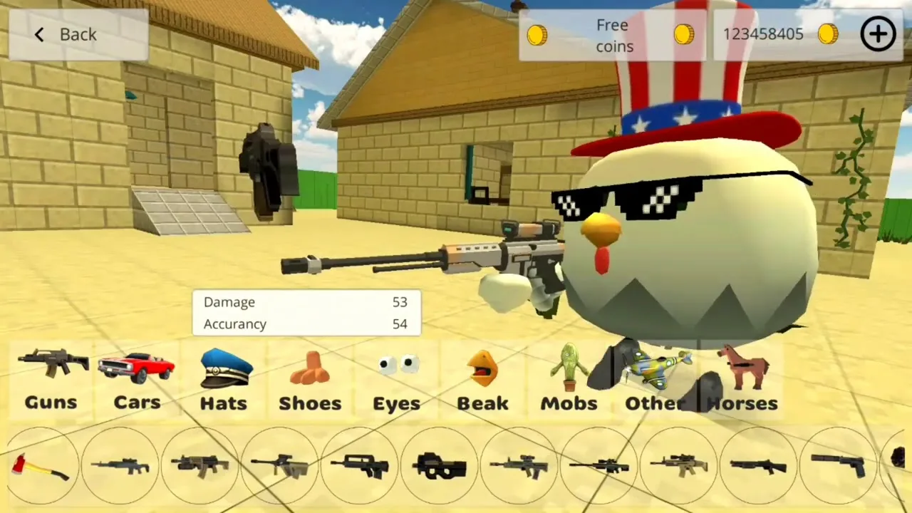 Читы на Chicken Gun 4.3.0