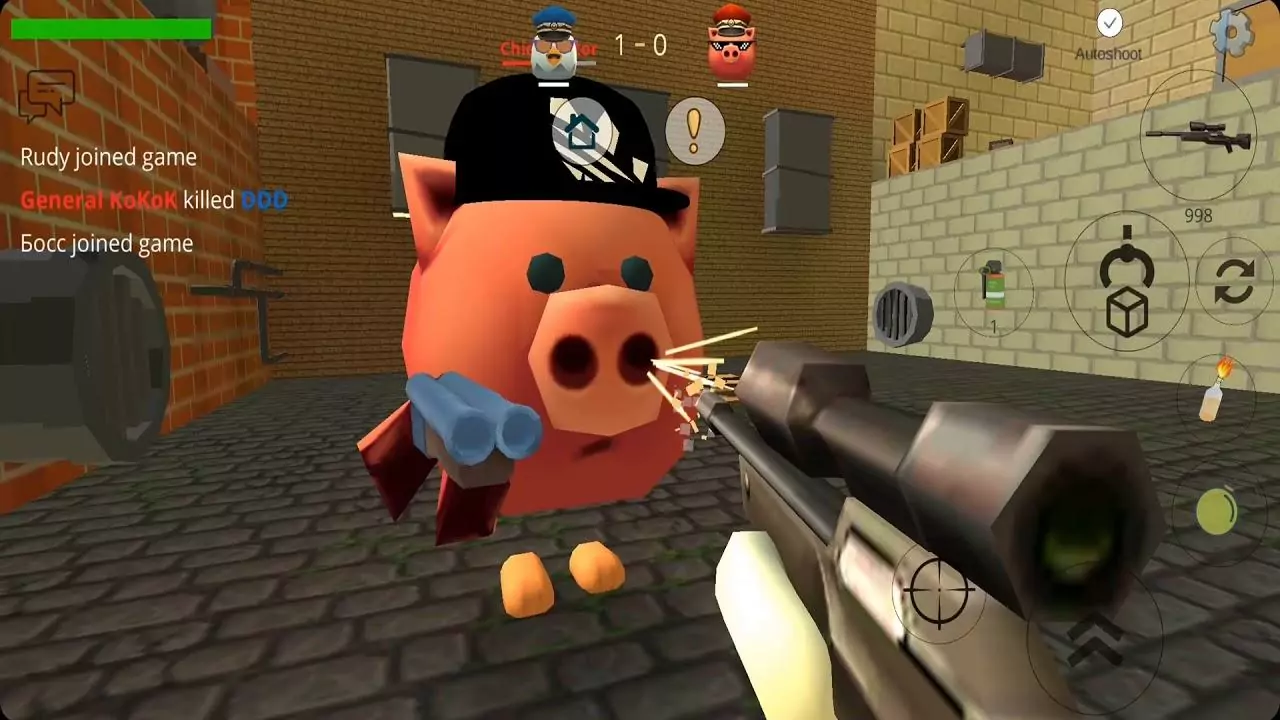 Читы на Chicken Gun 4.3.0