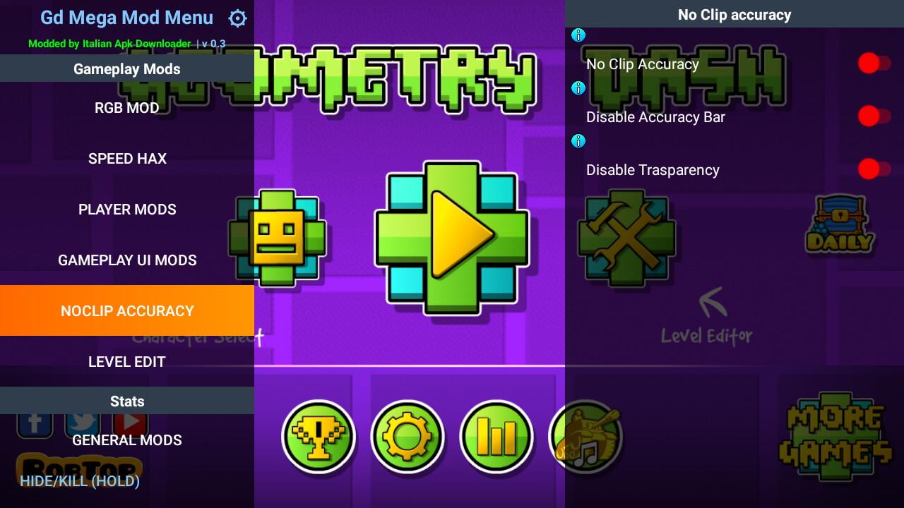 Читы на Geometry Dash 2.2.142