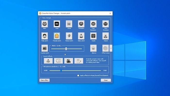 Clownfish Voice Changer