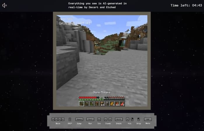 Oasis AI Minecraft