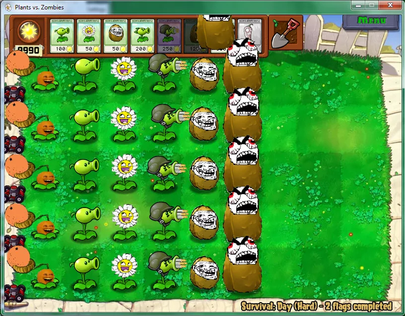 Plants vs. Zombies Crafted Mod