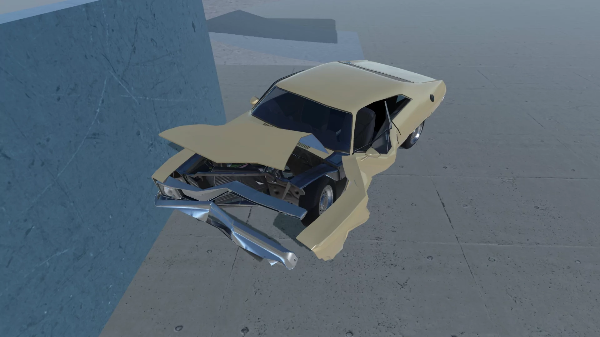 Flexbody Car Crash: Soft Body
