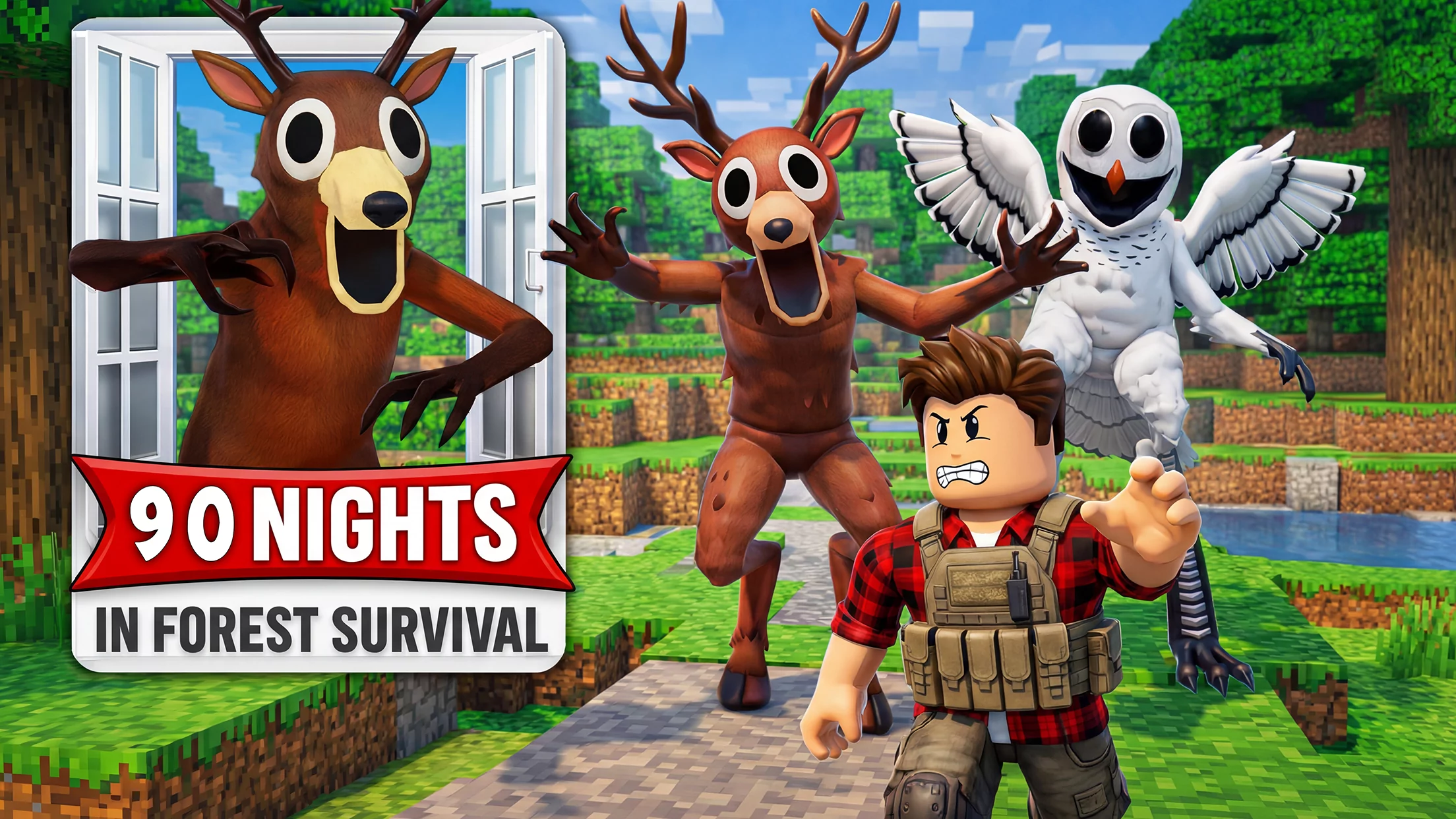 90 Nights Survival in Jungle