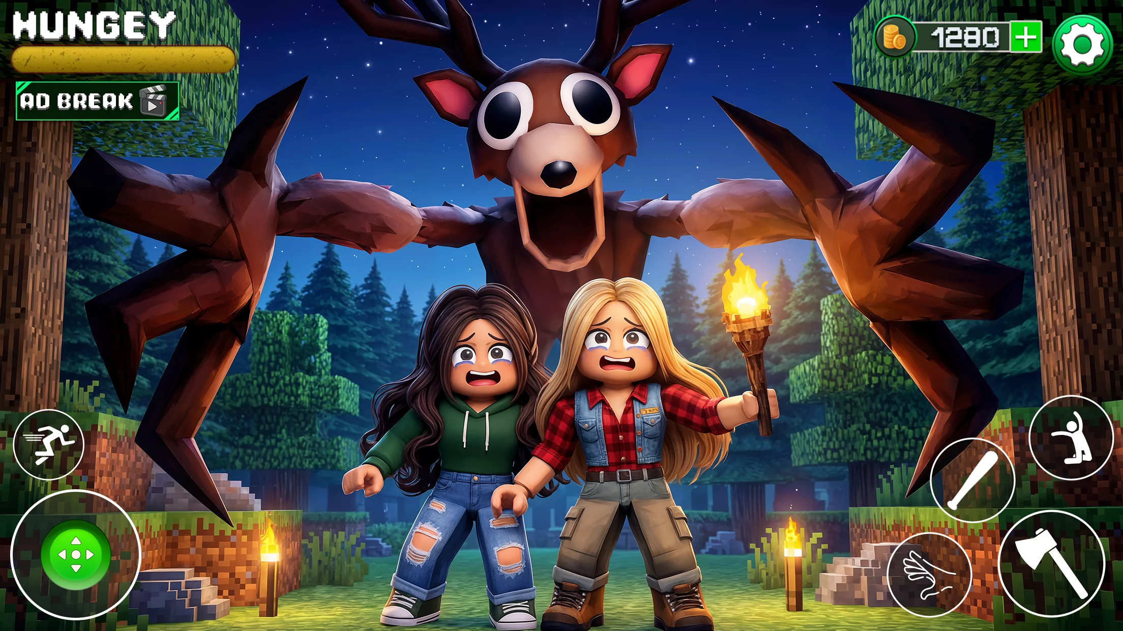 90 Nights Survival in Jungle