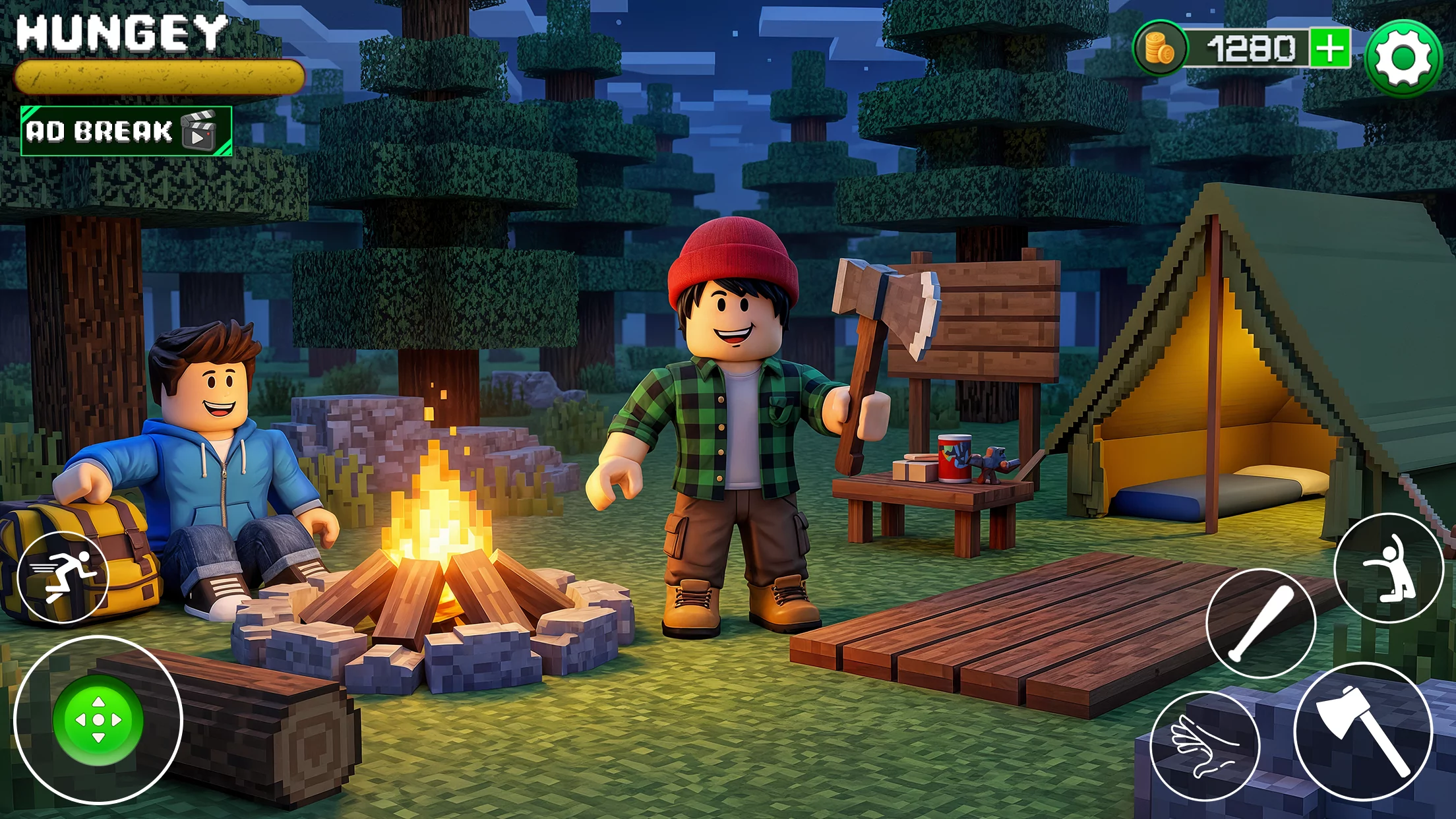 90 Nights Survival in Jungle