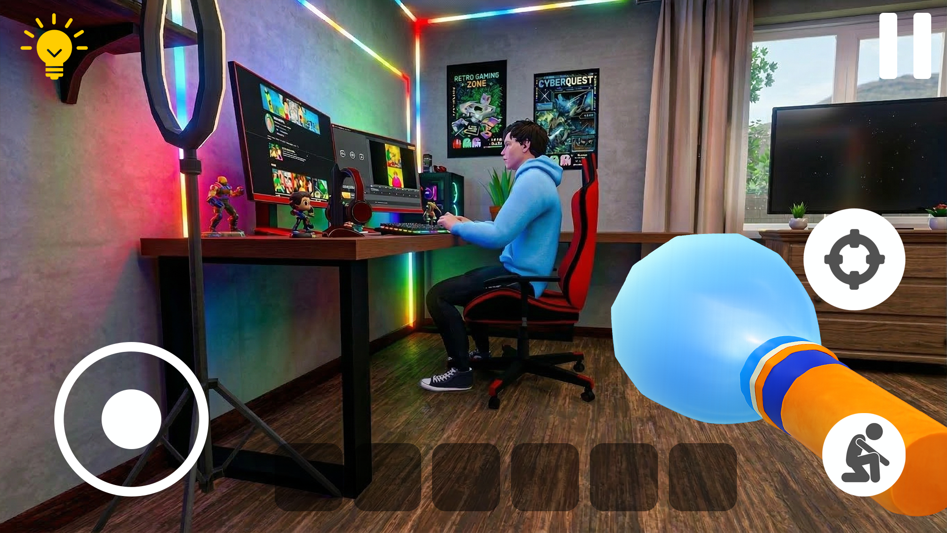 Побег от Блогера 0.4 + Мод Зомби