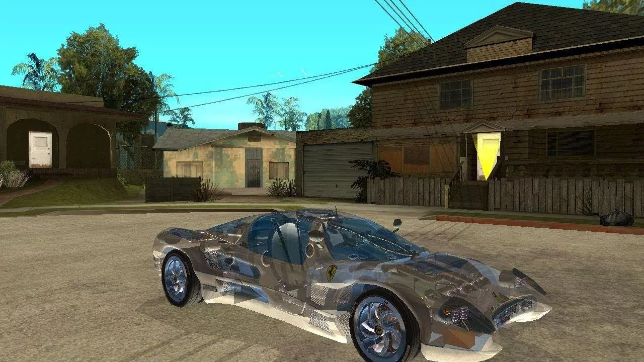 Мод на Машины в GTA San Andreas