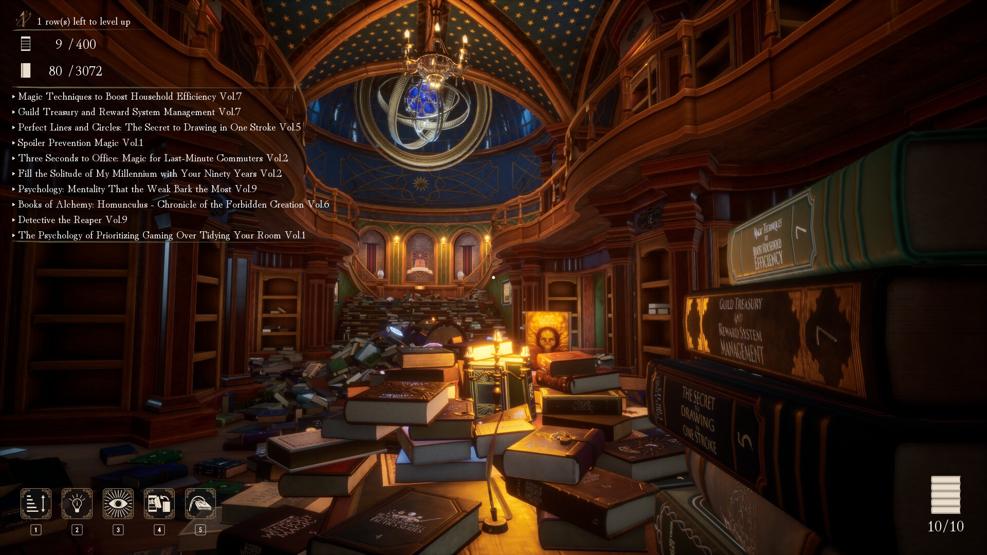 Librarian: Tidy Up the Arcane Library!