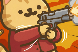 Idle Cat Gunner: Shooter RPG